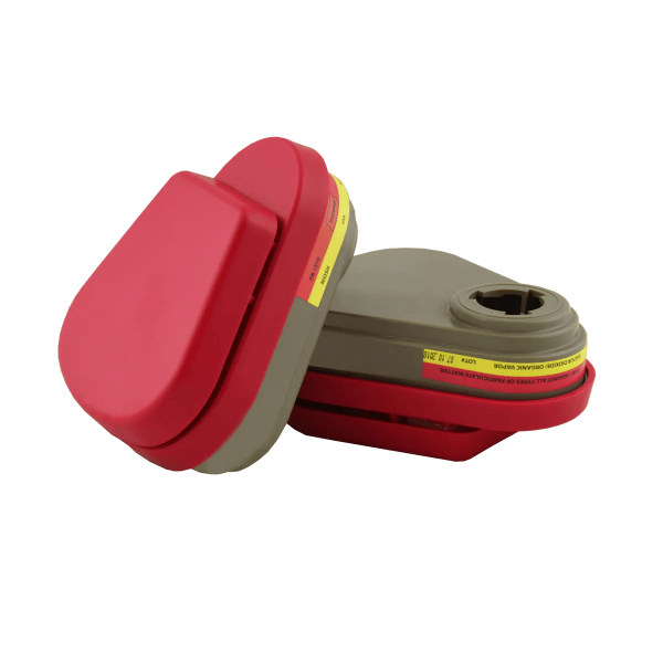Gas & Vapor Cartridge w/ P100 Particulate Filter - Image 3