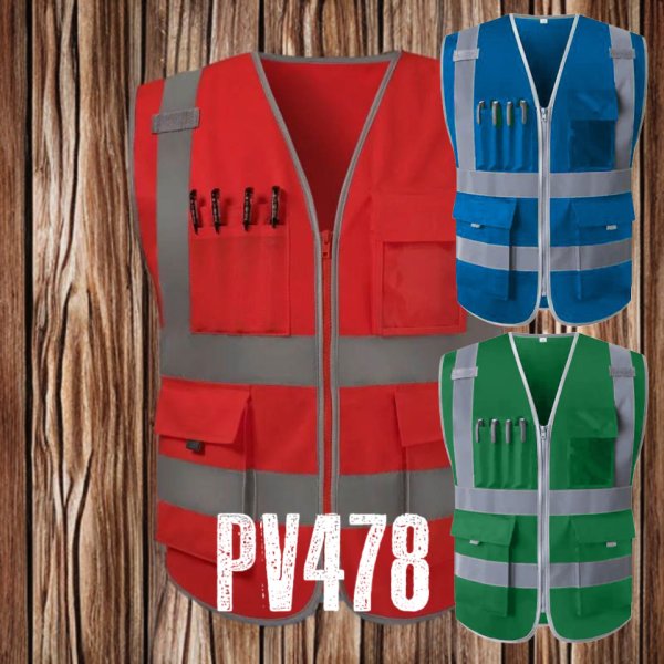 Bluefields Lightweight Enhanced Visibility Safety Vest