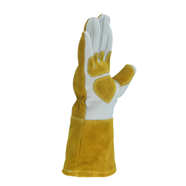Foam Lined Cowhide Grain Welders Glove - Image 2