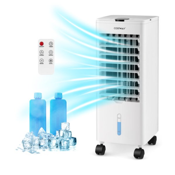 3-in-1 Evaporative Air Cooler with Remote for Home Office - Image 2