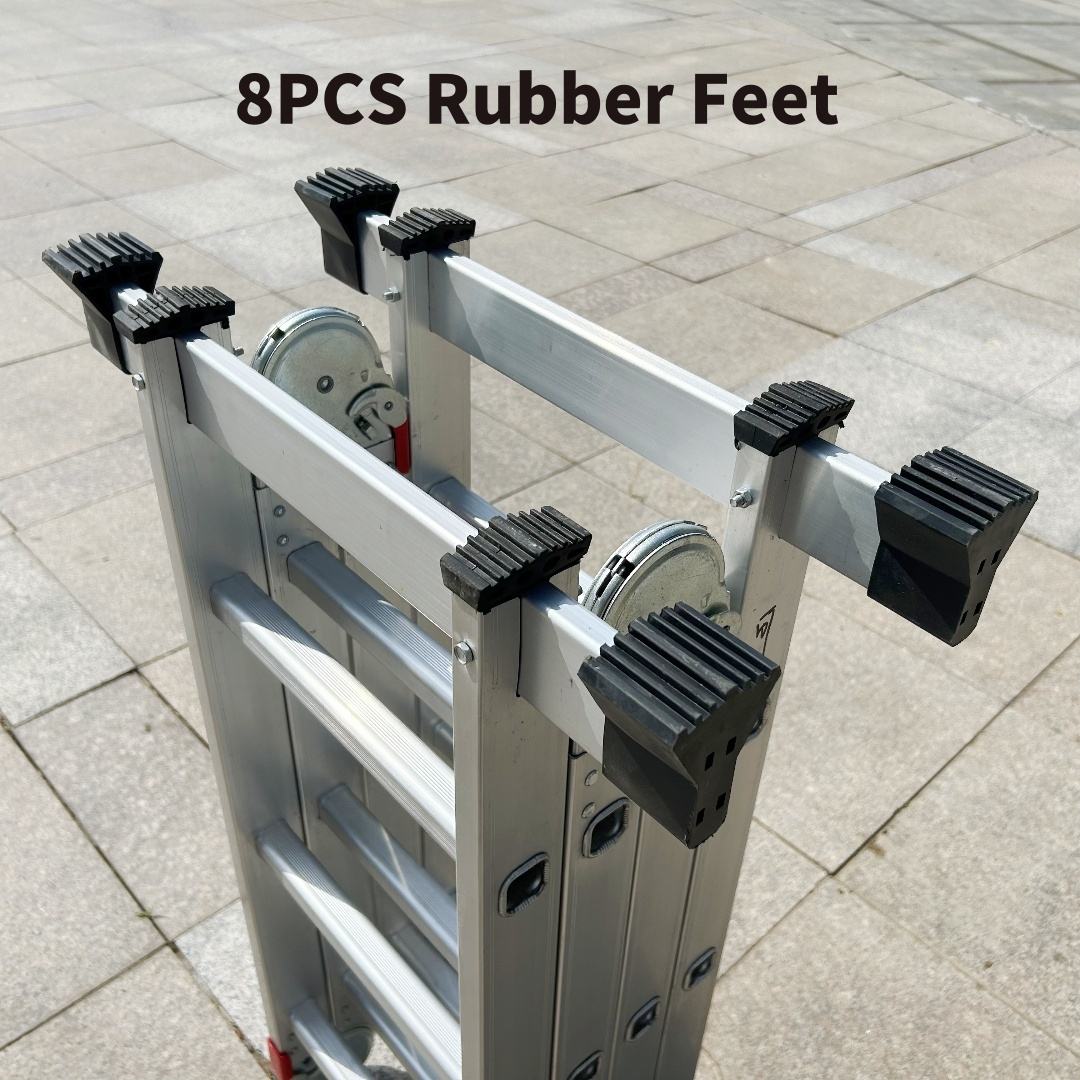 7- in- 1 Aluminum Folding Ladder, 1.5mm Thickness 5 7- in- 1 Aluminum Folding Ladder, 1.5mm Thickness - Image 5