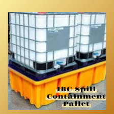 Tryall's Poly IBC Tote Spill Containment Pallet